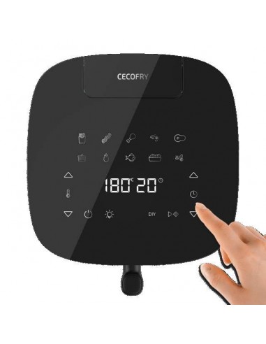 Cecotec Cecofry Neon 5000 Freidora de aire sin aceite 5L Negra