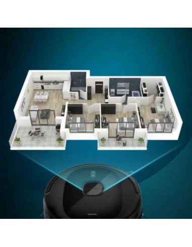 Cecotec Conga 7490 Immortal Home Genesis Robot Aspirador + Estación de Vaciado Automático
