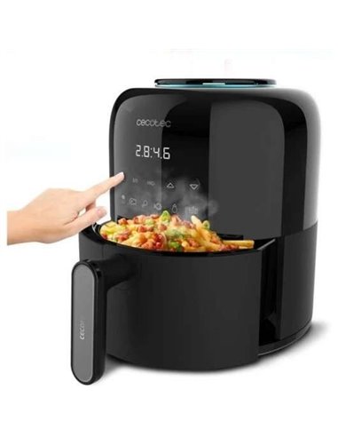Cecotec Cecofry Pixel 2500 Touch Freidora sin Aceite 2.5L 1200W Negra