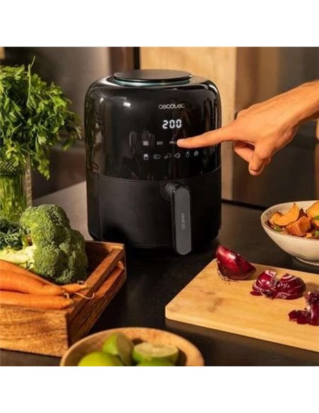 Cecotec Cecofry Pixel 2500 Touch Freidora sin Aceite 2.5L 1200W Negra