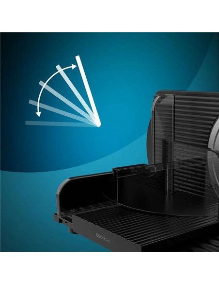 Cecotec Rock’nCut Shuriken Cortafiambres Plegable 150W con Disco de 170mm y Ajuste 0-15mm