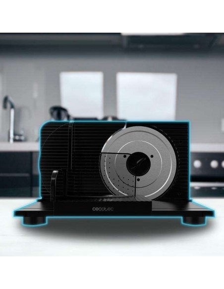 Cecotec Rock’nCut Shuriken Cortafiambres Plegable 150W con Disco de 170mm y Ajuste 0-15mm