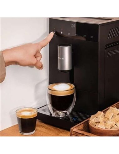 Cecotec Cremmaet Compact Cafetera superautomática compacta con 19 bares y Thermoblock