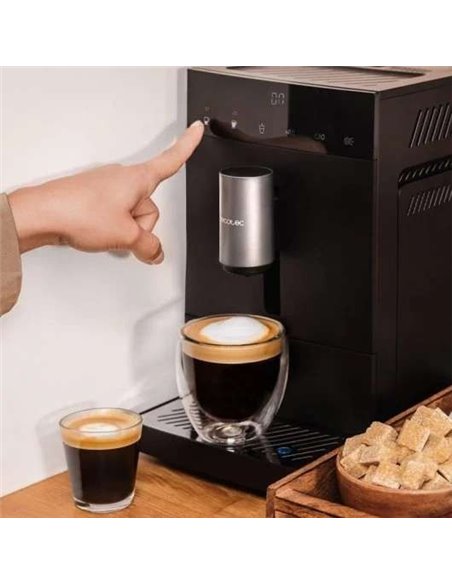 Cecotec Cremmaet Compact Cafetera superautomática compacta con 19 bares y Thermoblock