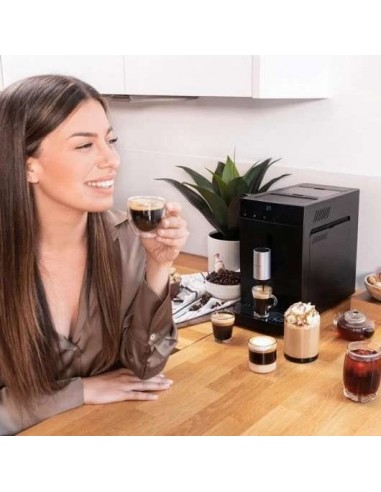 Cecotec Cremmaet Compact Cafetera superautomática compacta con 19 bares y Thermoblock