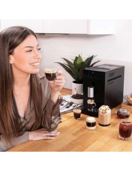 Cecotec Cremmaet Compact Cafetera superautomática compacta con 19 bares y Thermoblock