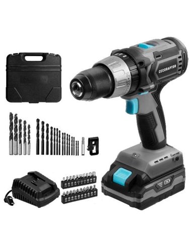 Cecotec CecoRaptor Perfect Drill 2020 X-Treme. Taladro Atornillador, Perforador y Percutor.