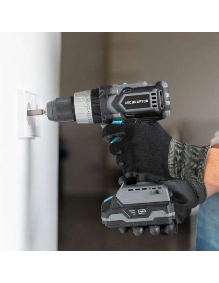 Cecotec CecoRaptor Perfect Drill 2020 X-Treme. Taladro Atornillador, Perforador y Percutor.