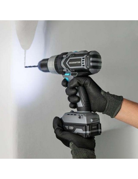 Cecotec CecoRaptor Perfect Drill 2020 X-Treme. Taladro Atornillador, Perforador y Percutor.
