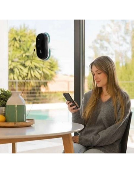 Cecotec Windroid 890 Spraywater Smart Connected Robot Limpiacristales 3 en 1