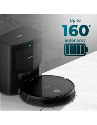 Cecotec Conga 2499 Ultra Home Titanium Robot Aspirador con Base de Autovaciado