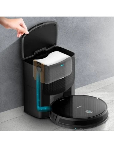 Cecotec Conga 2499 Ultra Home Titanium Robot Aspirador con Base de Autovaciado