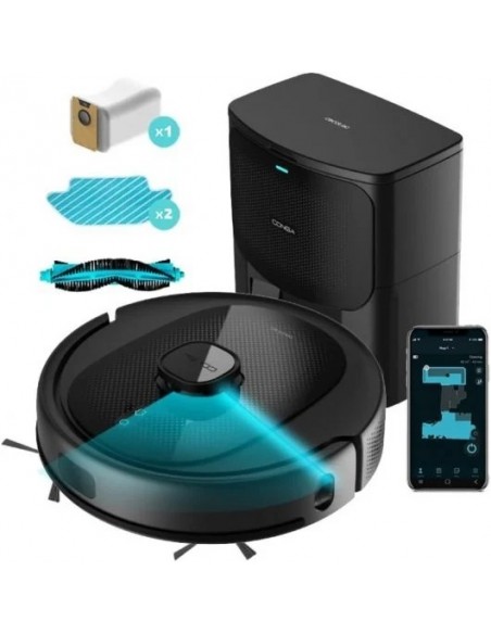 Cecotec Conga 8290 Immortal Ultra Power Home X-Treme Robot Aspirador + Estación de Autovaciado