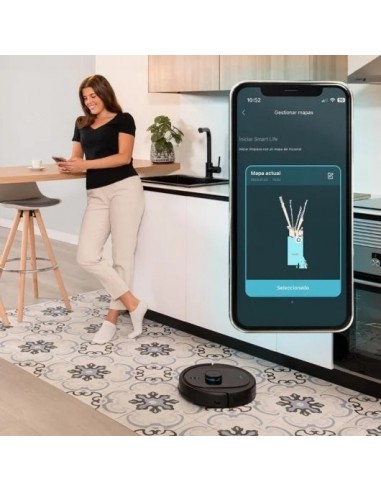 Cecotec Conga 8290 Immortal Ultra Power Home X-Treme Robot Aspirador + Estación de Autovaciado