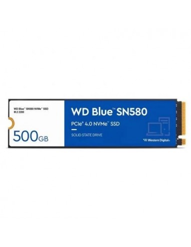 WD Blue SN580 500GB SSD M.2 PCIe 4.0 NVMe Disco Duro