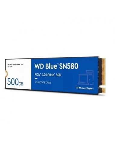 WD Blue SN580 500GB SSD M.2 PCIe 4.0 NVMe Disco Duro