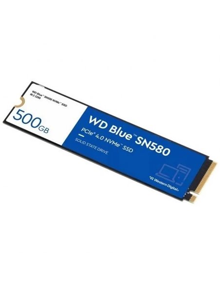 WD Blue SN580 500GB SSD M.2 PCIe 4.0 NVMe Disco Duro