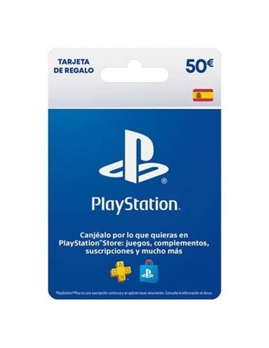 Sony Tarjeta Prepago Recarga Monedero de 50€ para PlayStation Store
