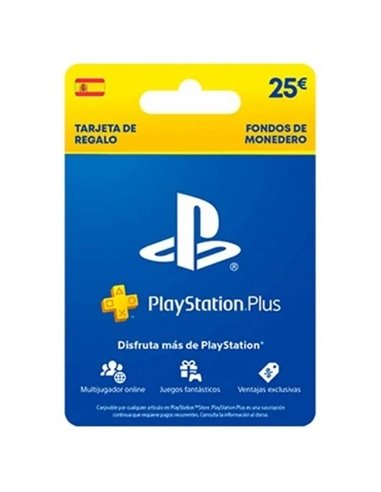 Sony Tarjeta Prepago Recarga Monedero de 25€ para PlayStation Store