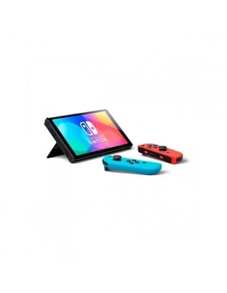 Nintendo Switch OLED Azul Neón/Rojo Neón + Mario Kart 8 Digital + Nintendo Switch Online 3 Meses