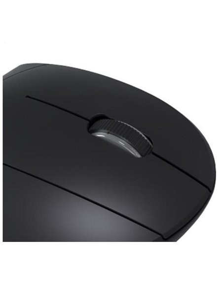 Nilox NXMOWI3014 Ratón Vertical Wireless 1600DPI Negro