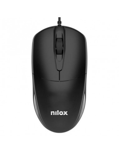 Nilox NXKME0011 Teclado + Ratón USB-A Negro