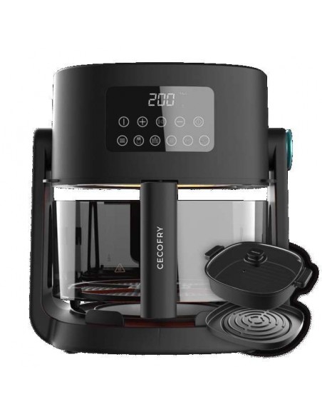 Cecotec Cecofry Flip&Grill 4500 Freidora de Aire Reversible 3 en 1 4.5L 1500W