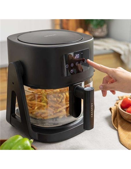 Cecotec Cecofry Flip&Grill 4500 Freidora de Aire Reversible 3 en 1 4.5L 1500W