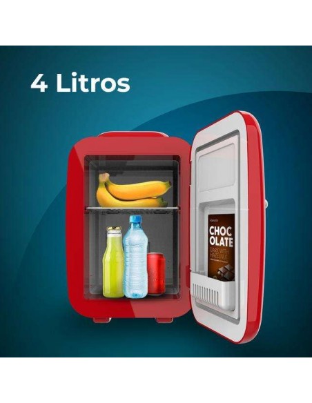 Cecotec Bolero MiniCooling 4L Habana Red 12V - 220V