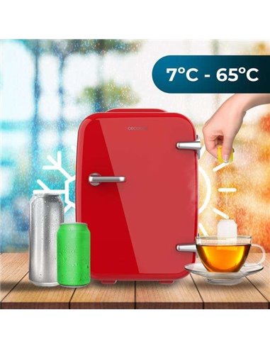 Cecotec Bolero MiniCooling 4L Habana Red 12V - 220V