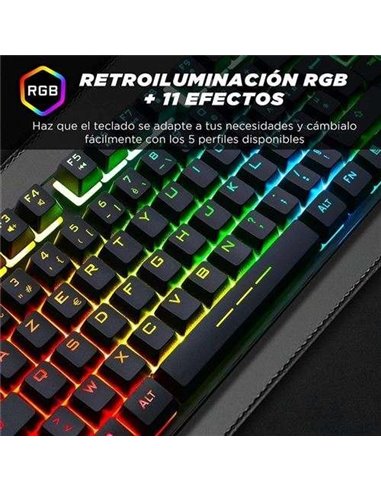 The G-Lab Keyz Caesium TKL Teclado Gaming USB