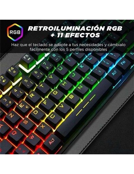 The G-Lab Keyz Caesium TKL Teclado Gaming USB