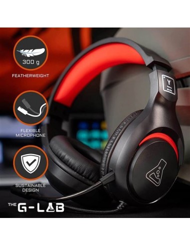 The G-Lab Korp Yttrium Auriculares Gaming Azul