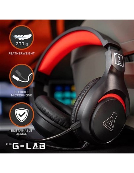 The G-Lab Korp Yttrium Auriculares Gaming Azul