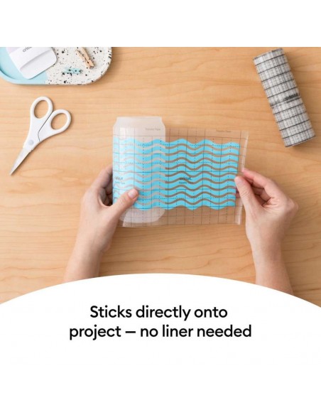 Cricut Cinta de transferencia Joy sin revestimiento 13.9cm x 3.04m