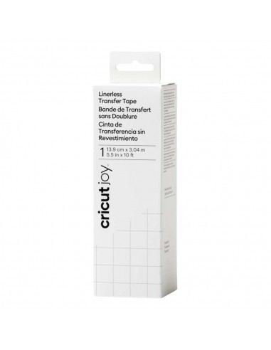 Cricut Cinta de transferencia Joy sin revestimiento 13.9cm x 3.04m