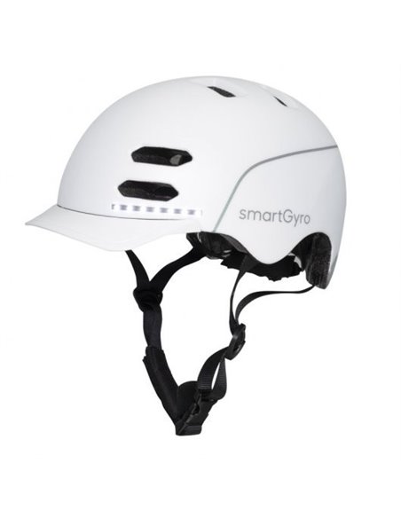 Smartgyro Smart Helmet Casco Inteligente Talla L Blanco