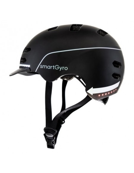 Smartgyro Smart Helmet Casco Inteligente Talla M Negro