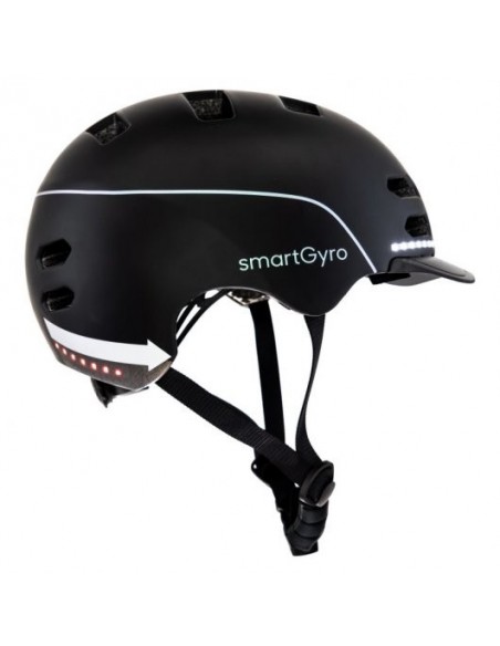 Smartgyro Smart Helmet Casco Inteligente Talla M Negro