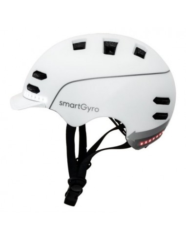 Smartgyro Smart Helmet Casco Inteligente Talla M Blanco