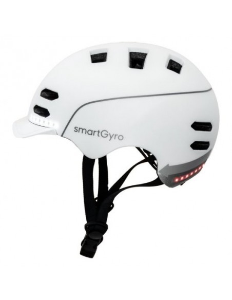 Smartgyro Smart Helmet Casco Inteligente Talla M Blanco