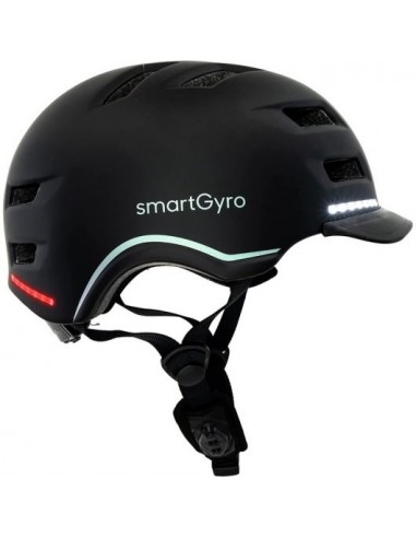Smartgyro Helmet Pro Casco Inteligente con LED Talla L Negro