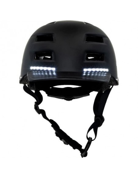Smartgyro Helmet Pro Casco Inteligente con LED Talla L Negro