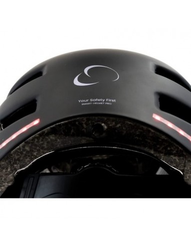 Smartgyro Helmet Pro Casco Inteligente con LED Talla L Negro