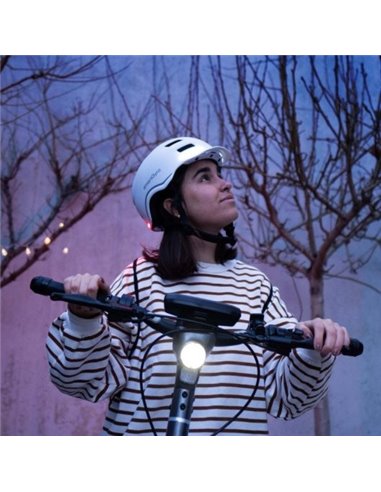 SmartGyro Helmet Pro Casco Inteligente para Adulto Talla M Blanco