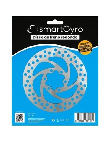 Smartgyro Disco de Freno Redondo para Patinete Speedway/Rockway/Crossover