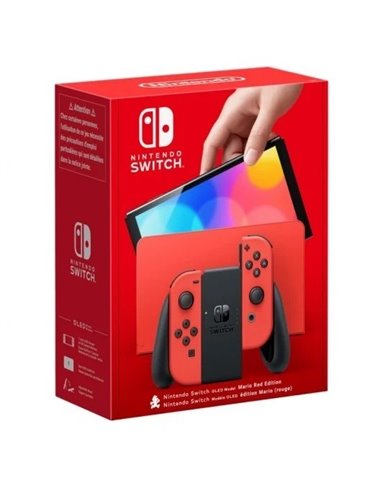 Nintendo Switch Edición Mario OLED Roja