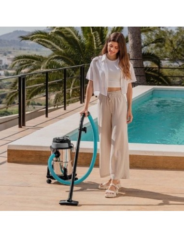 Cecotec Conga Rockstar Wet & Dry Steel Aspirador de Sólidos y Líquidos 1200W