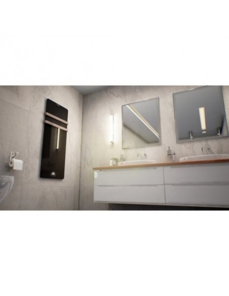 Cecotec Ready Warm 9890 Crystal Towel Toallero Eléctrico de Cristal 850W
