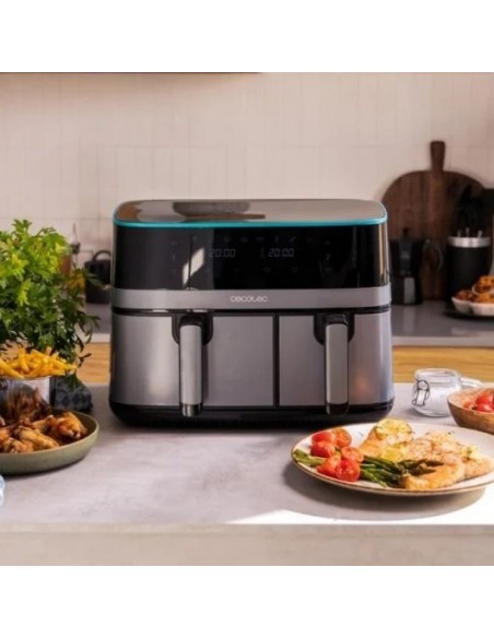 Cecofry DuoSize 9000 Freidora de Aire sin Aceite Digital 9L